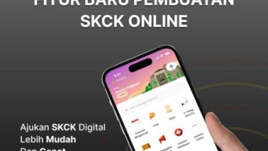 Aplikasi SKCK milik Polri. Foto Yono