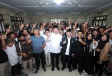 APTBI mendukung Andika Hazrumy - Nanang Supriatna pada Pilkda Kabupaten Serang. Foto: Budi Wahyu Iskandar