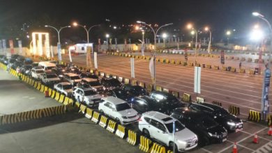 Arus balik di Pelabuhan Merak. Foto Daeng Yusvin
