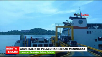 Arus balik Pelabuhan Merak mulai meningkat H+3.