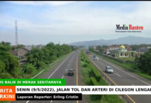 Arus balik di Merak - Cilegon tampak lengang. Foto: Ering Cristin