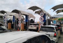 Arus kendaraan di Pelabuhan Merak yang semakin meningkat. Foto: Daeng Yusvin