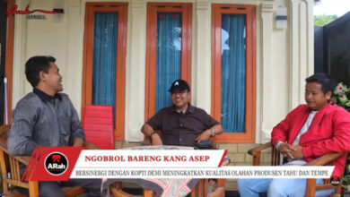 Permintaan relokasi sentra pembuatan tahu dan tempe di Domba Tegal. Foto: Chanel Youtube Arah Official