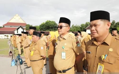 Para ASN Pemkab Tangerang. Foto Antara