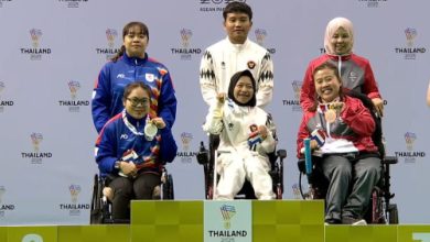 Handayani, atlet paralimpik raih emas di Paragames Thailand. Foto Daeng Yusvin