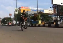 Jalan yang bakal dijadikan Car Free Day. Foto: Hendra Hermawan