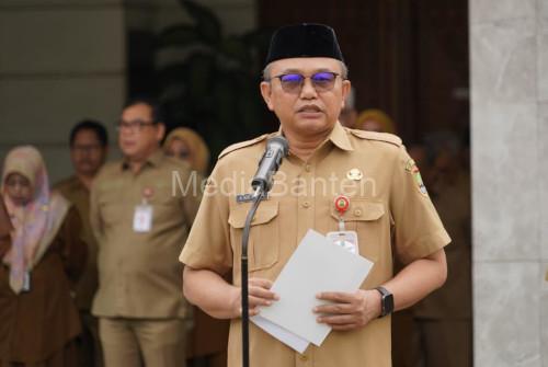 Plt Sekda Kota Cilegon, Ahmad Aziz Ade Setia Putra. Foto Daeng Yusvin