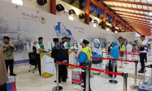 Bandara Soetta melayani calon haji tahun 2026. Foto Antara