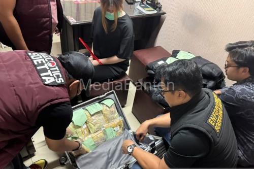 Narkoba jenis ketamin yang digagalkan di Bandara Soetta. foto Antara