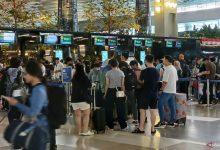 Suasana penumpang di Bandara Soetta Foto Antara