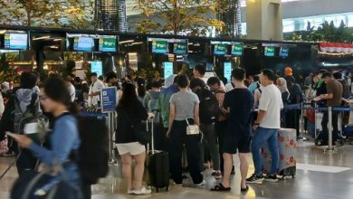 Suasana penumpang di Bandara Soetta Foto Antara