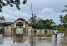 Banjir di Banten Lama disebabkan alih fungsi lahan di bantaran sungai. Foto Antara