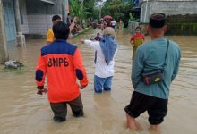 Bencana Banjir di Kabupaten Serang. Foto Antara