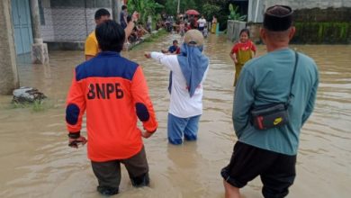 Bencana Banjir di Kabupaten Serang. Foto Antara
