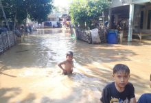 Banjir di Kabupaten Tangerang. Foto: Antara