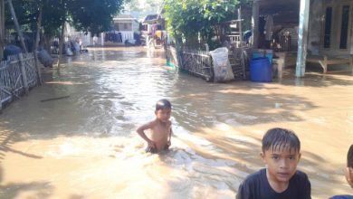 Banjir di Kabupaten Tangerang. Foto: Antara