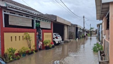 Bencana banjir Kota Serang dan cuaca ekstrem. Foto Antara