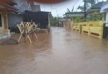 Banjir yang melanda Padarincang dan Cinangka. Foto Antara