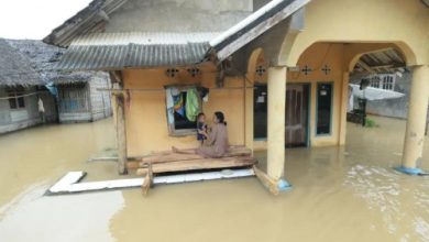 Banjir di Kabupaten Pandeglang. Foto: Antara