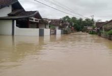 Banjir di Kabupaten Pandegalng. Foto: Instagram BPBD Kabupaten Pandeglang