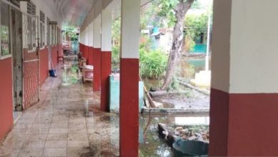 Kegiatan belajar mengajar SDN Pamarican 1 Kota Serang dilakukan secara daring. Foto Antara