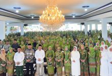 Dukungan BSI dalam acara Harlah Muslimat NU Banten. Foto Humas BSI Serang