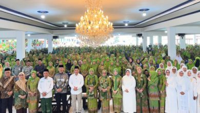 Dukungan BSI dalam acara Harlah Muslimat NU Banten. Foto Humas BSI Serang