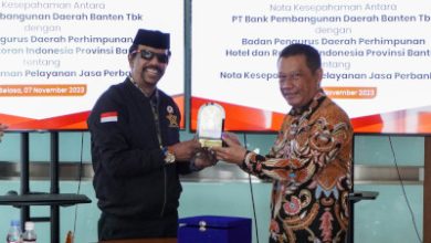 Bank Banten dan PHRI Banten Mou Pelayanan Jasa Perbankan. Foto: Humas Bank Banten