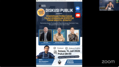 Disusi Publik Bapenda Banten dengan BantenPodcast. Foto BantenPodcast