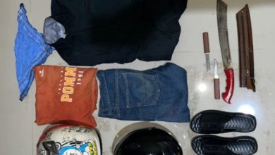 Barang bukti pelaku jambtet. Foto Yono