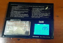 barang bukti yang disita dari pengedar sabu. Foto: Yono