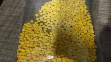 barang bukti pil hexymer dan tramadol. Foto: Yono