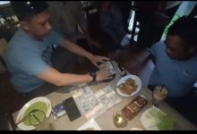 Uang palsu dolar AS disita Bareskrim Polri dari Tangerang. Foto Antara
