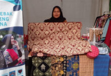 Batik merupakan salah satu produk unggulan dari Kabupaten Lebak. Foto: Antara