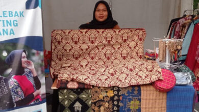 Batik merupakan salah satu produk unggulan dari Kabupaten Lebak. Foto: Antara