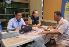 Salah satu loket keliling pembayaran PBB dan BPHTB. Foto Antara