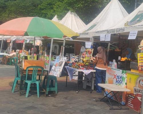Stan gratis bagi pelaku UMKM. Foto Biro Adpim Banten