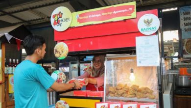 Mustahik yang keluar dari garis kemiskinan. Foto: Antara