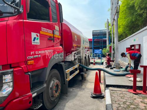 Pengisian BBM di SPBU. Foto Pertamina Patra Niaga