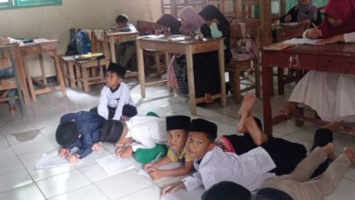 Salah satu potret pendidikan di Kabupaten Lebak. Foto: Antara