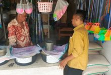 Pedagang beras di Pasar Tradisional Kabupaten Serang. Foto: Yono