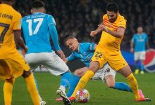 Barcelo Vs Napoli 1 -1 Liga Champions. Foto: Istimewa