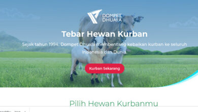 Ajakan untuk berkurban dari Dompet Dhuafa. Foto: Web Dompet Dhuafa