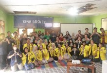 Bina desa 12 Vokasi UI dan Pokdarwis Kubang Baros. Foto: PR Bina Desa 12 Vokasi UI