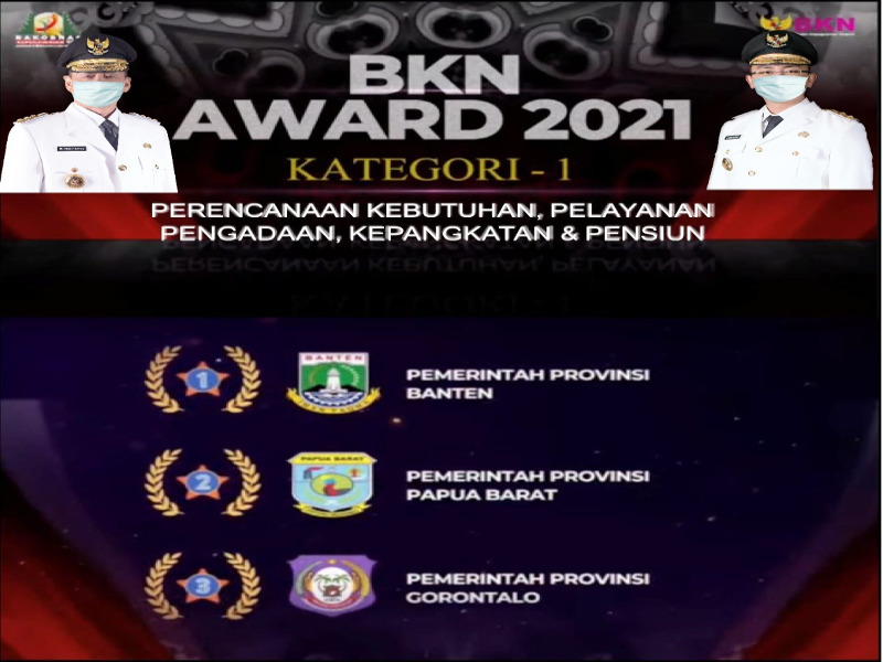 manajemen kepegawaian BKN Award