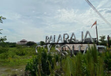Lahan Blaraja City Square termasuk yang sengketa tanah bengkok Desa Tobat. Foto: Iqbal Kurnia