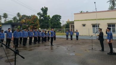 BNNK Lampung Selatan memperingati Hari Kebangkitan Nasional. foto Daeng Yusvin