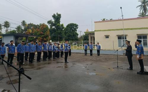BNNK Lampung Selatan memperingati Hari Kebangkitan Nasional. foto Daeng Yusvin