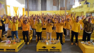 Peluncuran BSNPG dari DPD Partai Gokar Kota Tangerang. Foto: Iqbal Kurnia