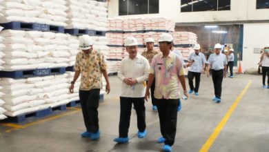 Pabrik Bogasari di Tangerang. Foto Antara